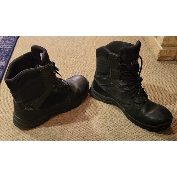 Danner Lookout 8” Mens Black Leather Waterproof Work Boots 23822 Size 11.5 D - Picture 3 of 13